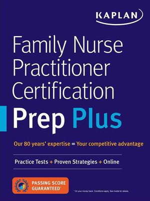 cover image of Family Nurse Practitioner Certification Prep Plus